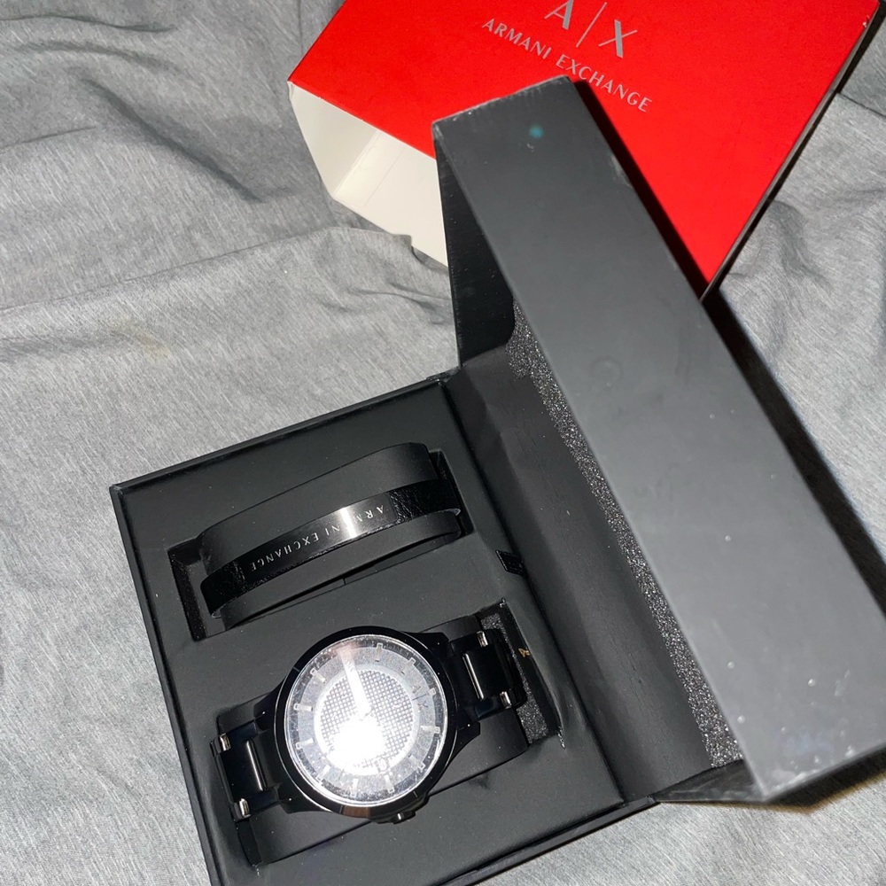 Armani Watch Gun Metal